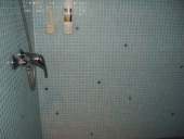 Sprcha - mozaikový obklad